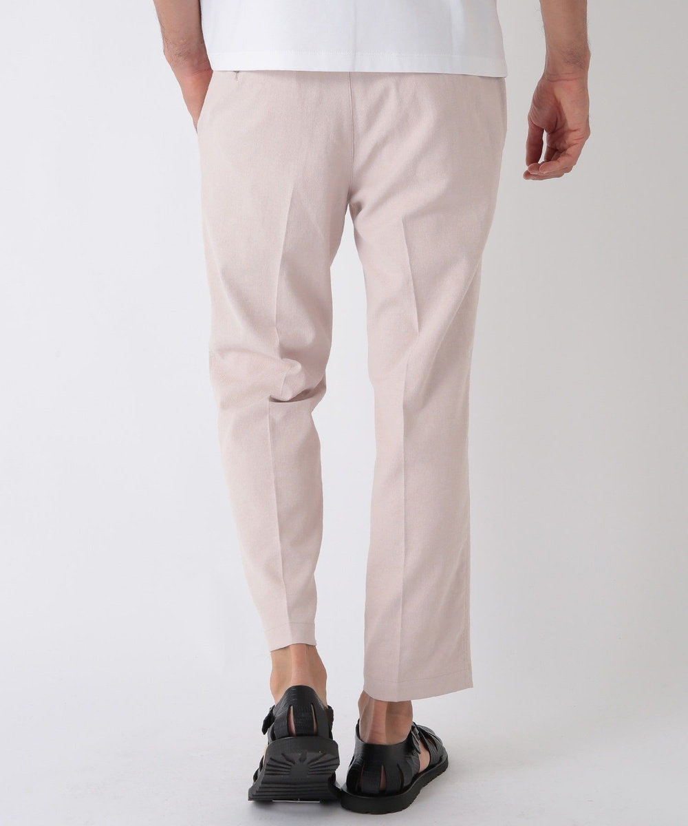 MEN'S BIGI 【BODYSHELL】コットン×リネン アンクル丈パンツ ピンク