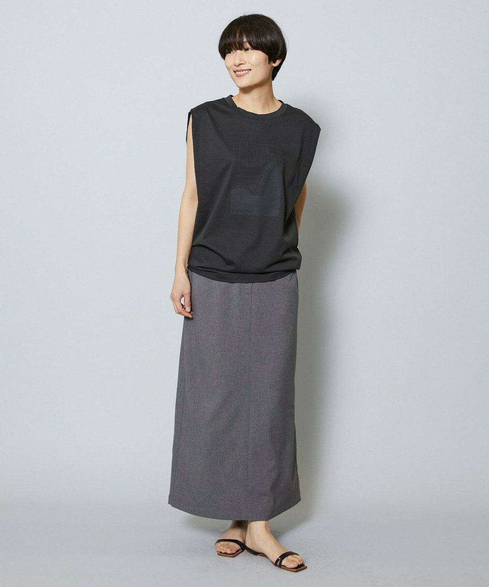 MOGA SHOGO SEKINE×MOGA コラボ プリントT チャコールグレー