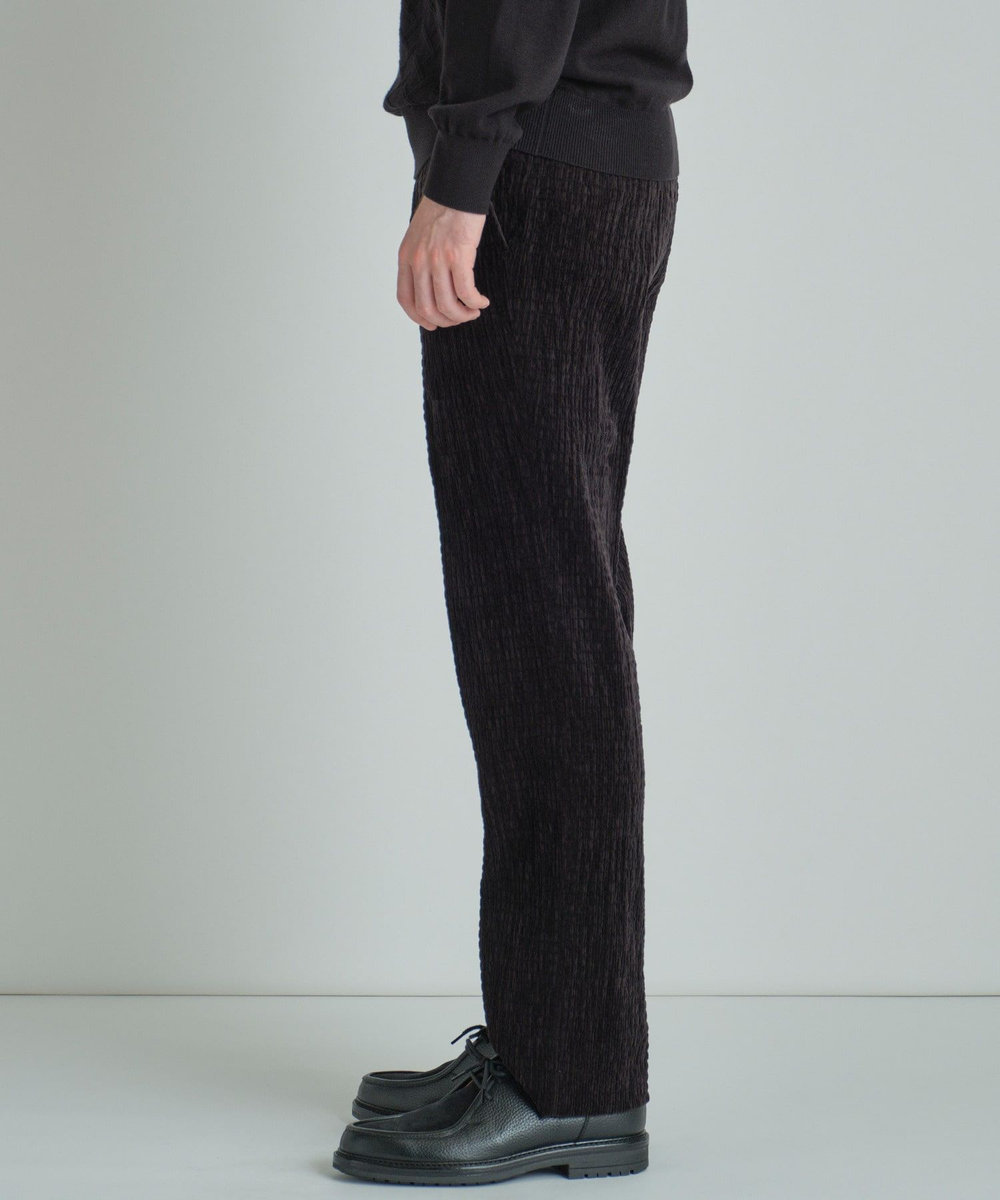 MEN'S BIGI シャーリングコーデュロイパンツ＜ストレッチ＞ ブラック