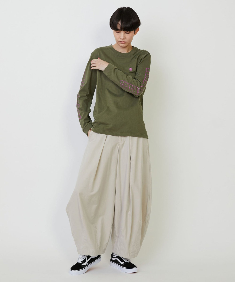 FRAPBOIS パークL/S T オリーブ