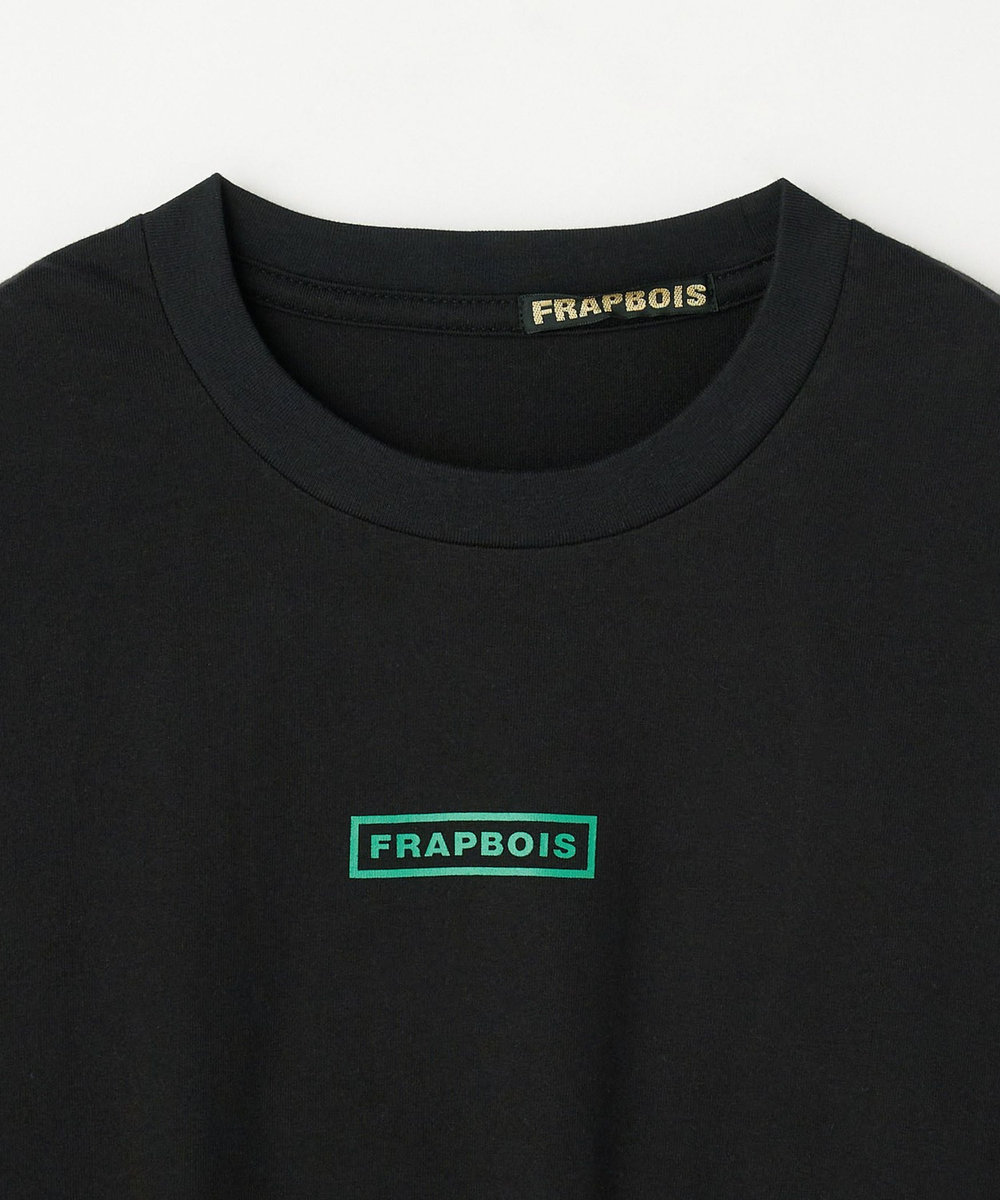 FRAPBOIS エトリーブTシャツ ブラック