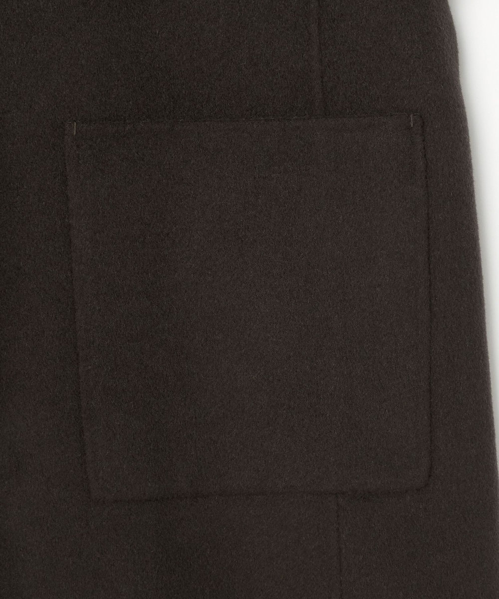 unbilanc ボストングラッドロングコート ブラウン