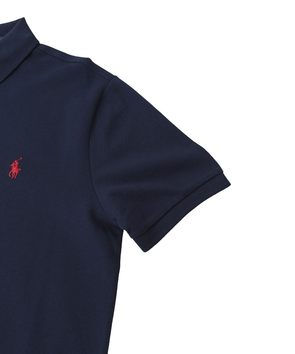 1er Arrondissement ＜POLO RALPH LAUREN（ポロ ラルフ ローレン）＞カスタムスリムフィットポロシャツ ネイビー