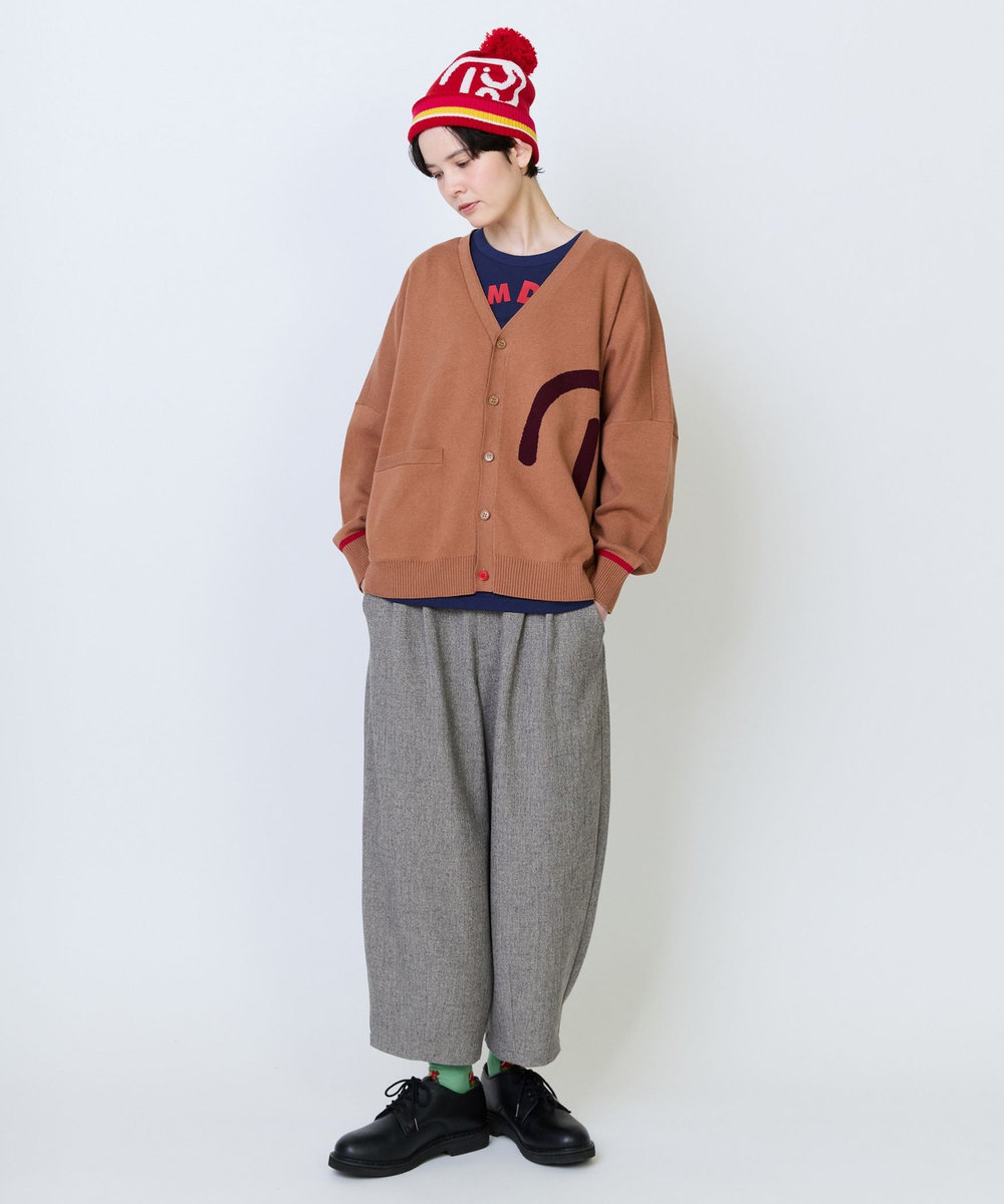 FRAPBOIS 《DOMDOMコラボ》ニットキャップ レッド