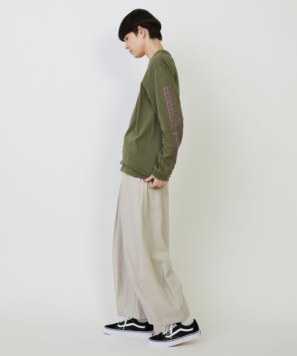 FRAPBOIS パークL/S T オリーブ