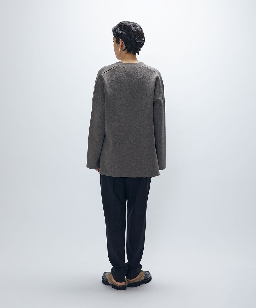 1er Arrondissement ウールトロスティックパンツ ブラック