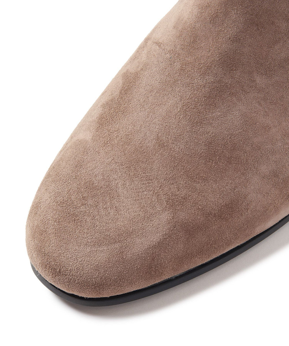 MEN'S BIGI 山羊皮サイドゴアブーツ ベージュ