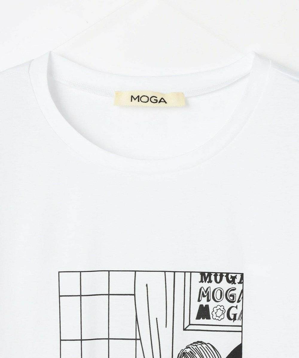 MOGA SHOGO SEKINE×MOGA コラボ プリントT ホワイト