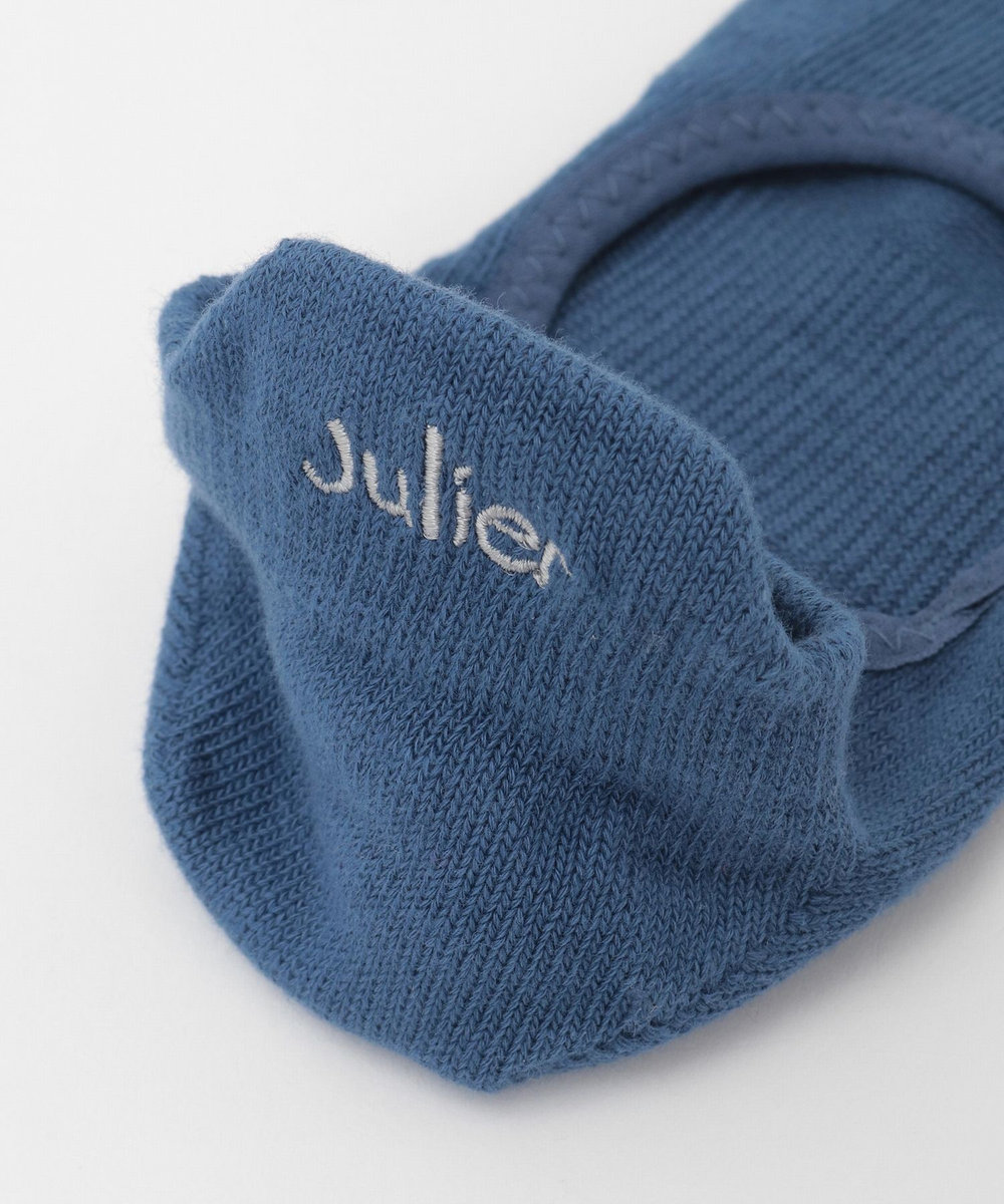 Julier グリップフローソックス/つま先あり・滑り止め付き ブルー
