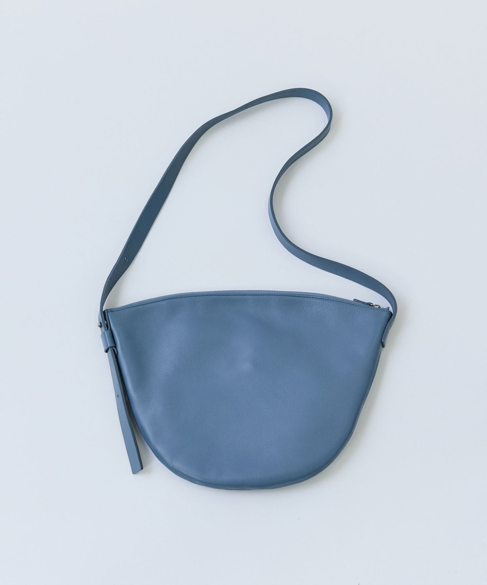 LOISIR 【Bucket Baggage】【別注カラー】＜Orange Piece Shoulder ＞ショルダーバッグLarge ブルー