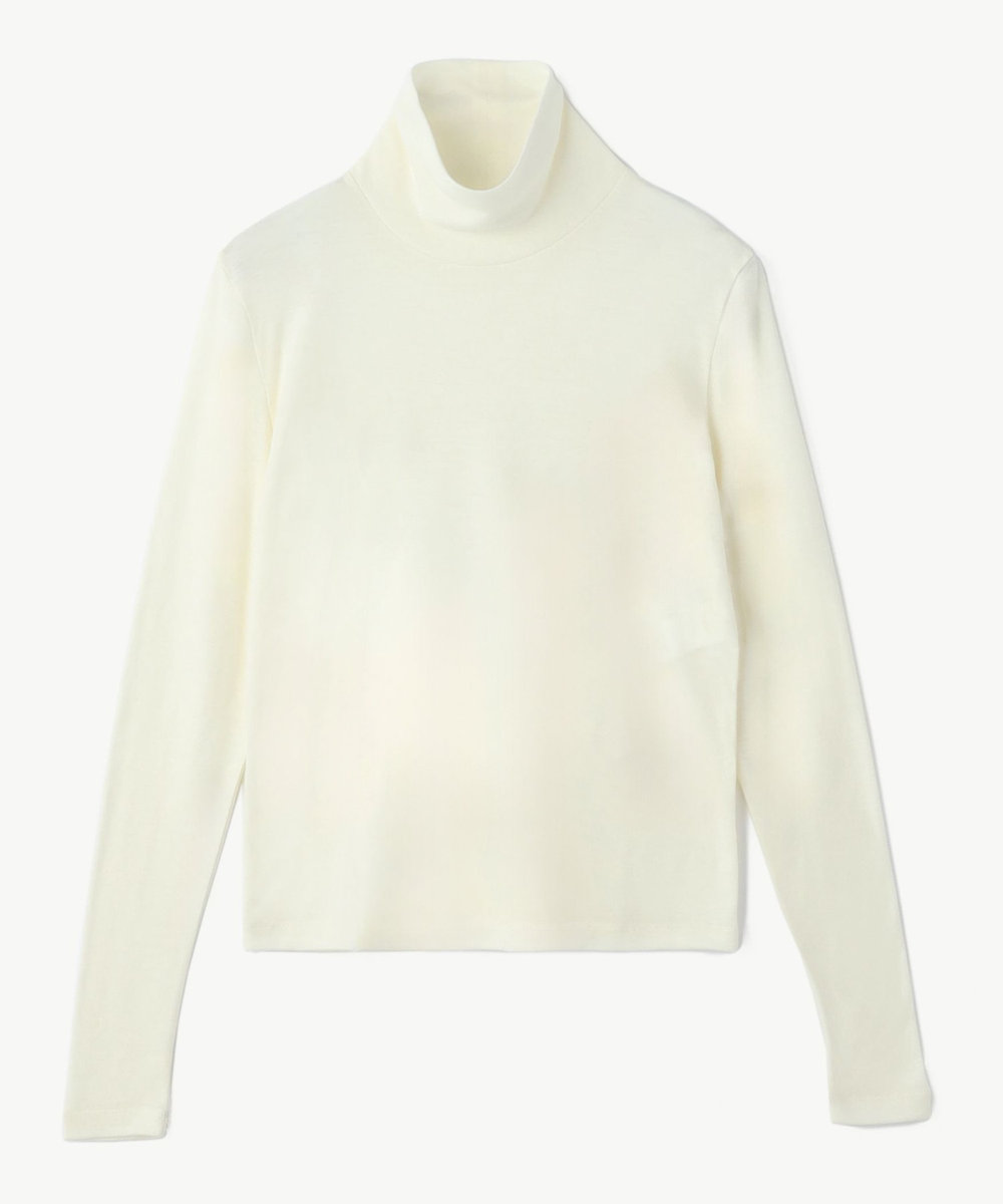 DÉPAREILLÉ WOOL JERSEY TURTLE / ウールジャージータートル オフホワイト