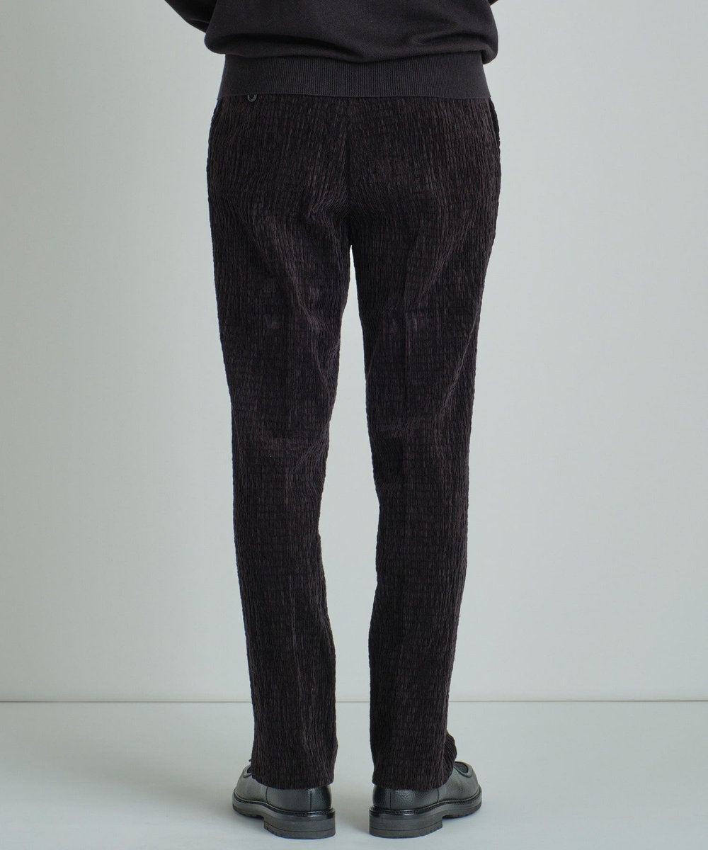 MEN'S BIGI シャーリングコーデュロイパンツ＜ストレッチ＞ ブラック