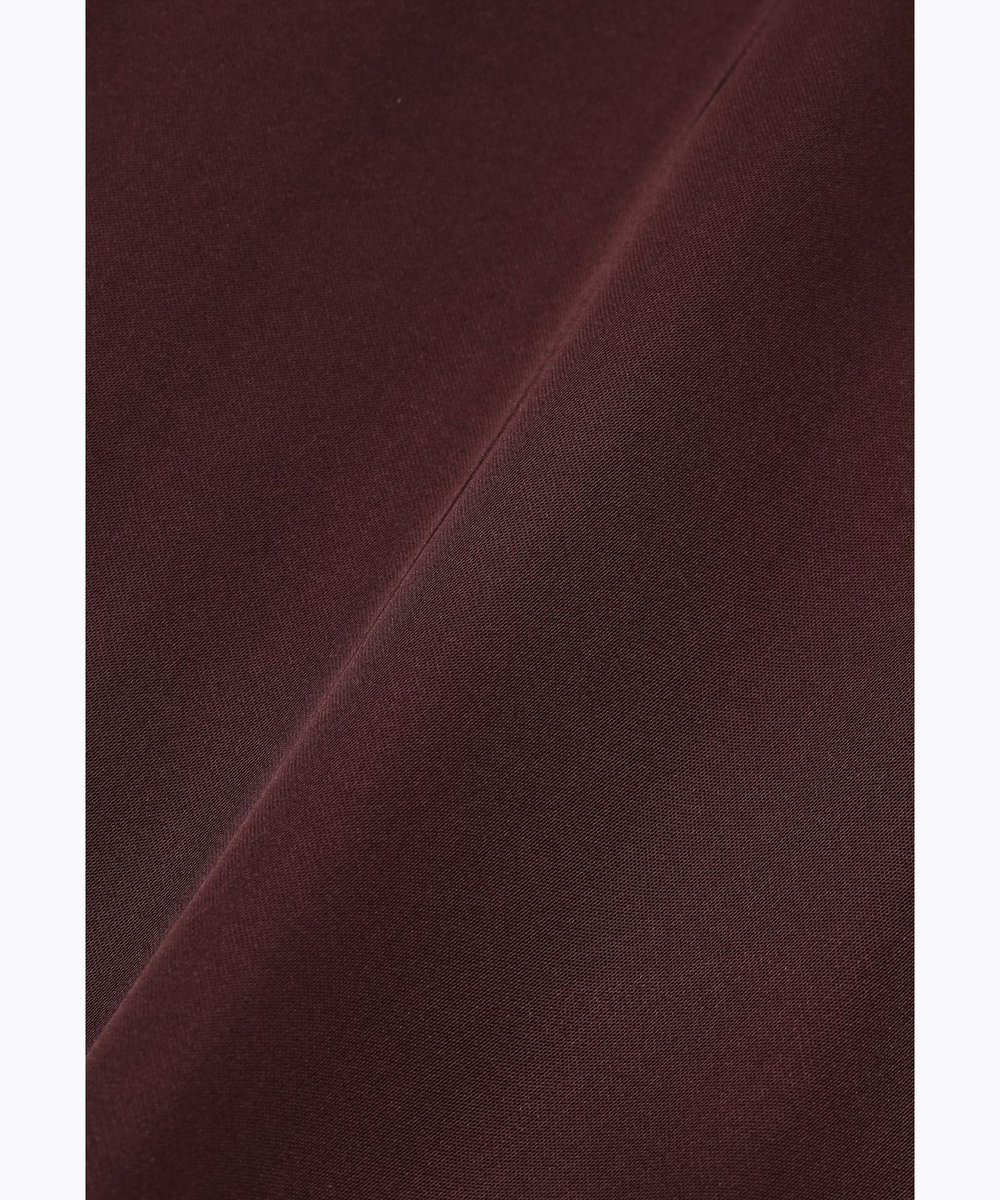 DÉPAREILLÉ VISCOSE SATIN CAMISOLE DRESS / ヴィスコースサテンキャミソールドレス ボルドー