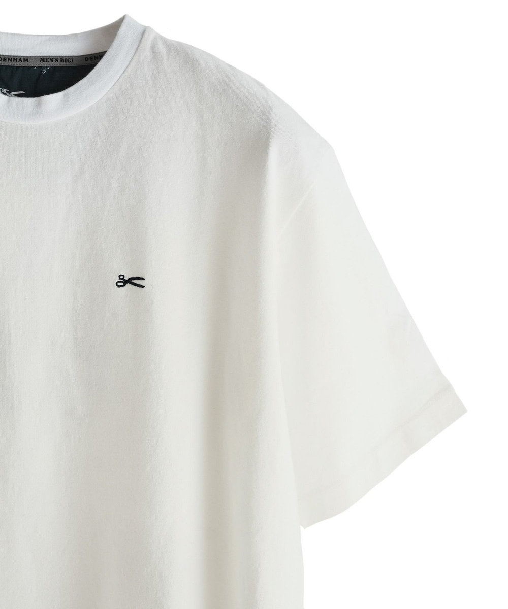 MEN'S BIGI 【DENHAM/デンハム】別注 バックプリントTEE ホワイト