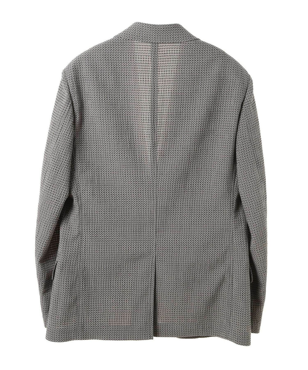 MEN'S BIGI 3Dサッカープリントストレッチジャケット＜EASY CARE＞ グレー