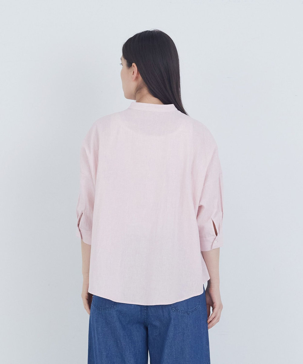 ADIEU TRISTESSE コットンリネンブラウス ピンク系その他