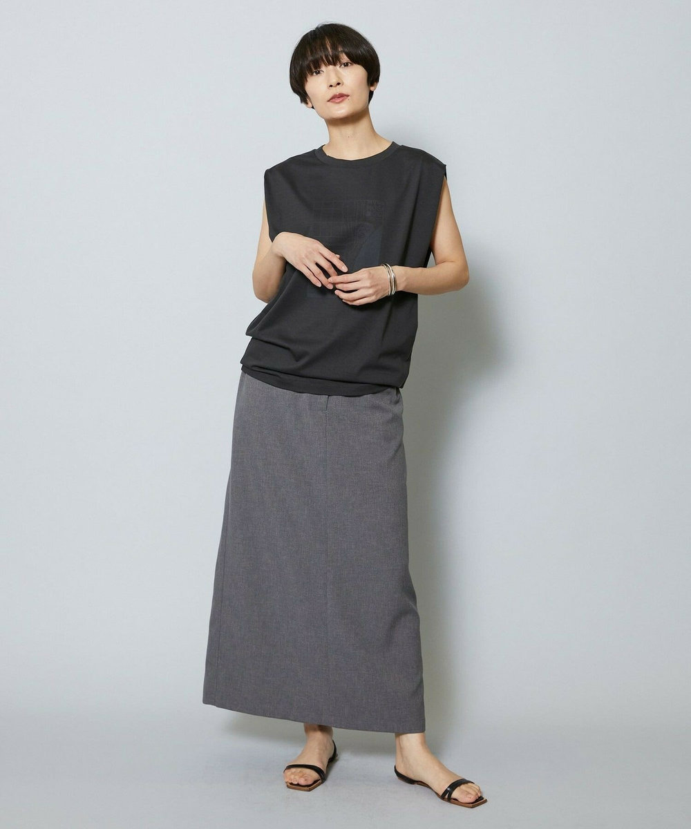 MOGA SHOGO SEKINE×MOGA コラボ プリントT チャコールグレー