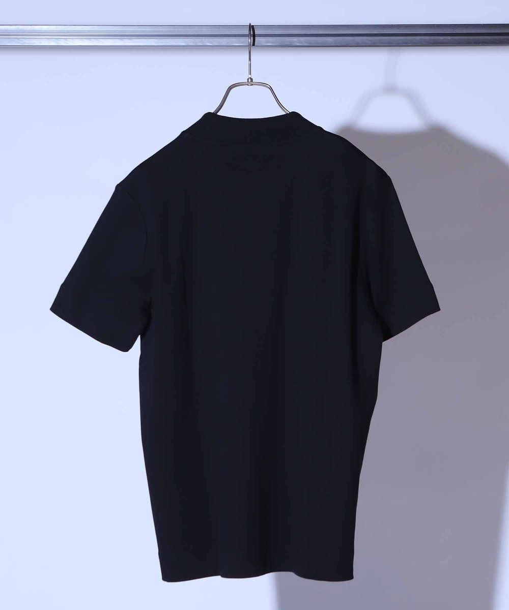UNION STATION シルケットスムースクルーネックテーラーTシャツ ブラック