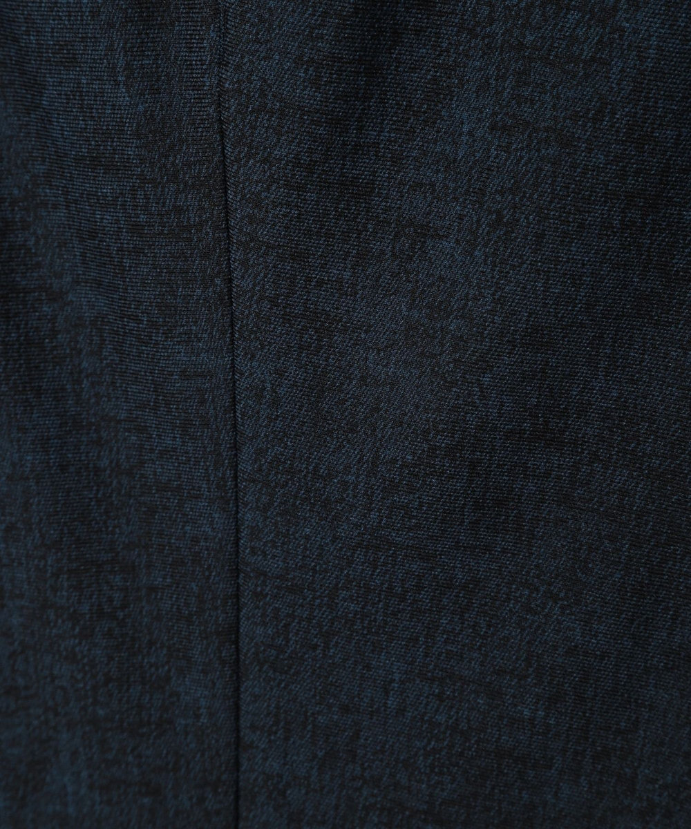 MEN'S BIGI 【ACTIVE TAILOR】ヒートパフォーマーツイード調プリントパンツ（セットアップ対応） ネイビー