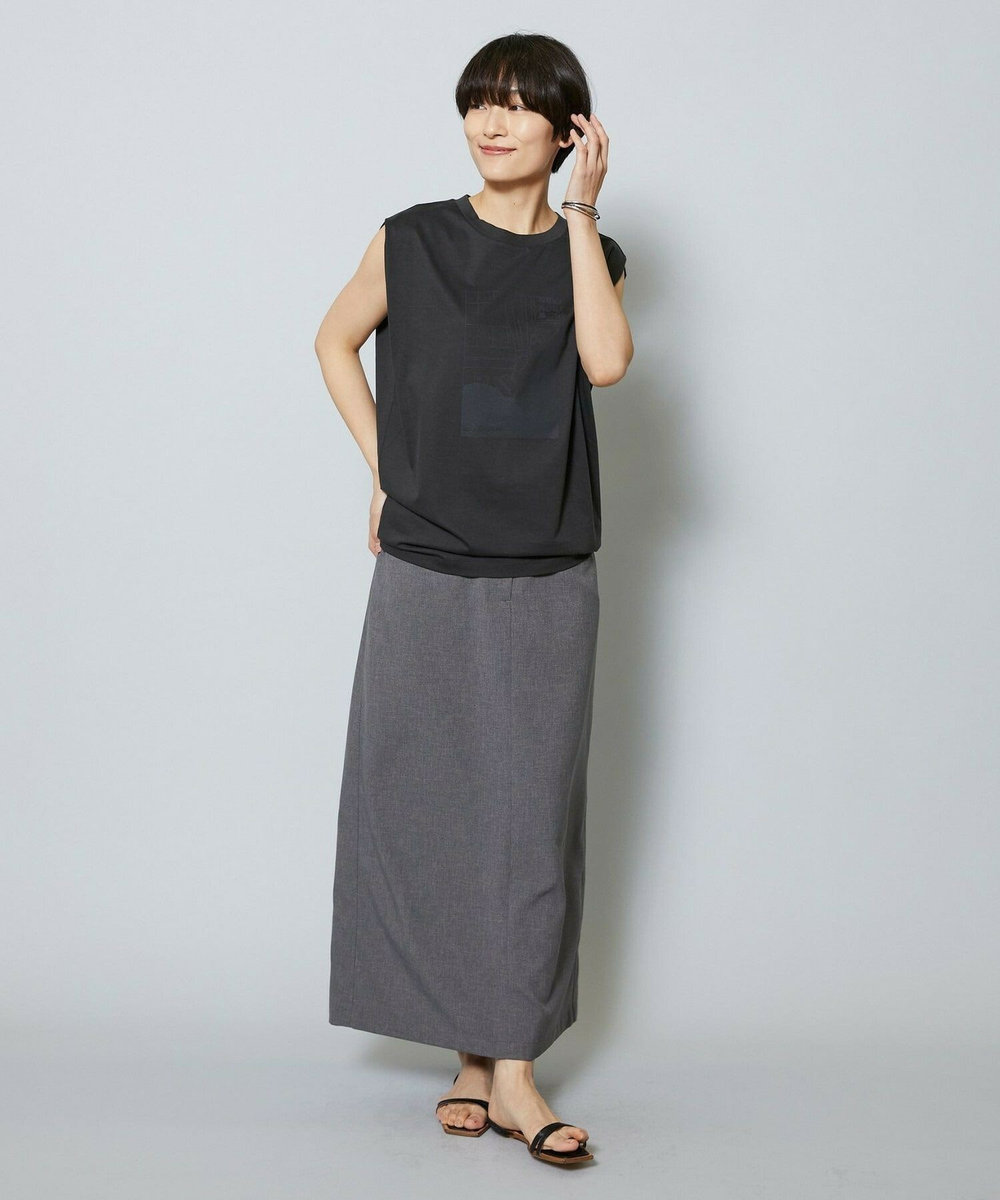 MOGA SHOGO SEKINE×MOGA コラボ プリントT チャコールグレー