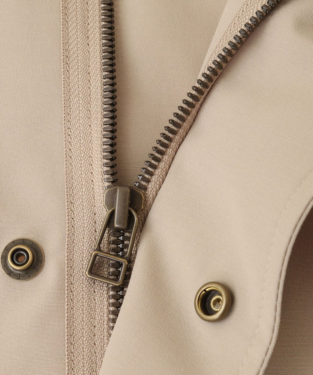 1er Arrondissement ＜VACHEMENT×1er Arrondissement＞シェルタフタモッズベスト ベージュ