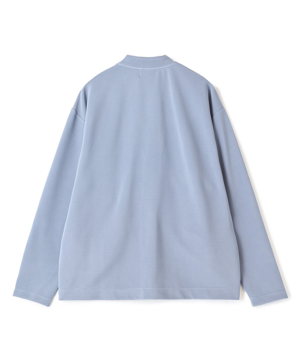 UNION STATION 【WEB限定】ストレッチリップルカーディガン＜ストレッチ・マシンウォッシャブル＞ ライトブルー