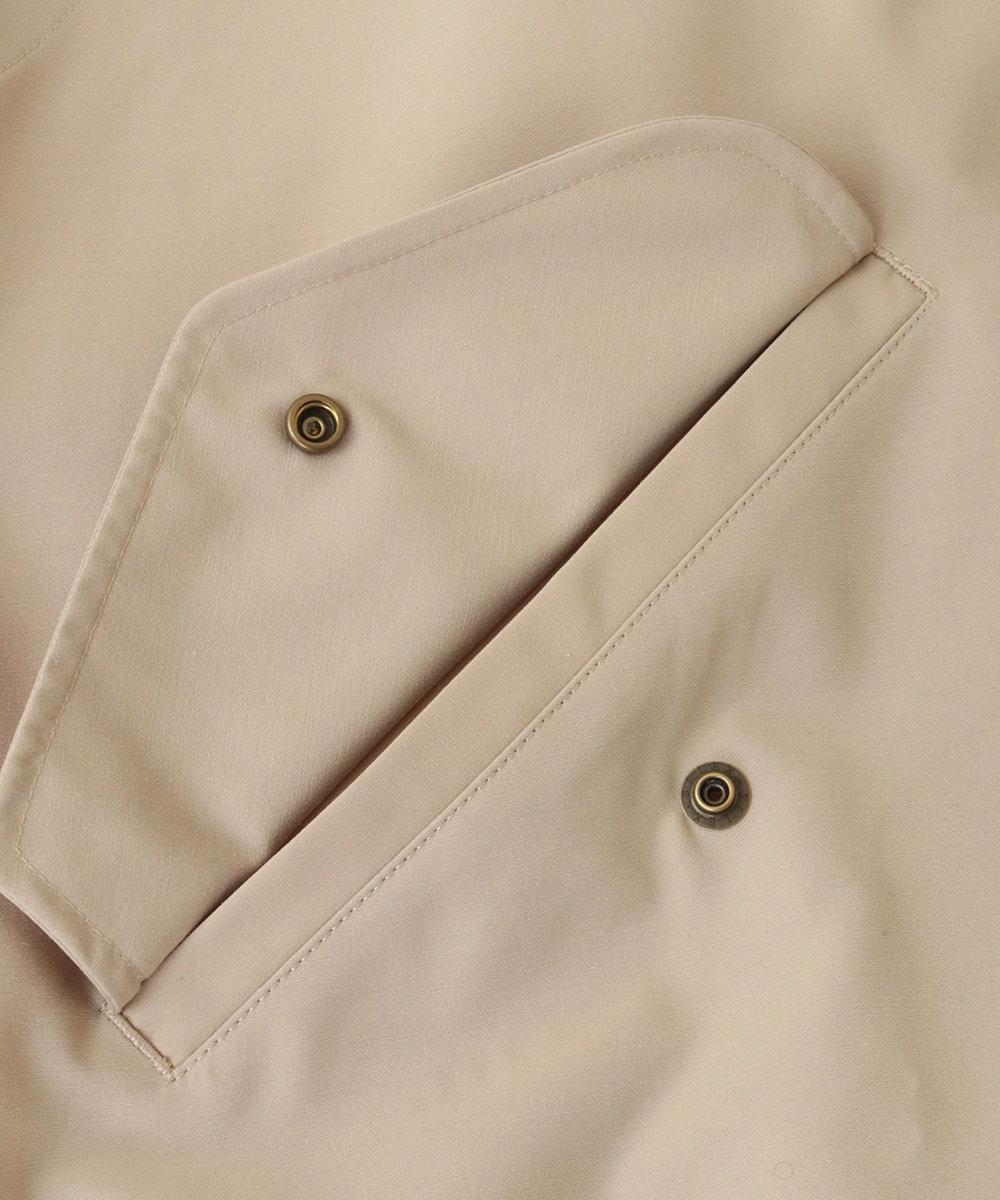 1er Arrondissement ＜VACHEMENT×1er Arrondissement＞シェルタフタモッズベスト ベージュ