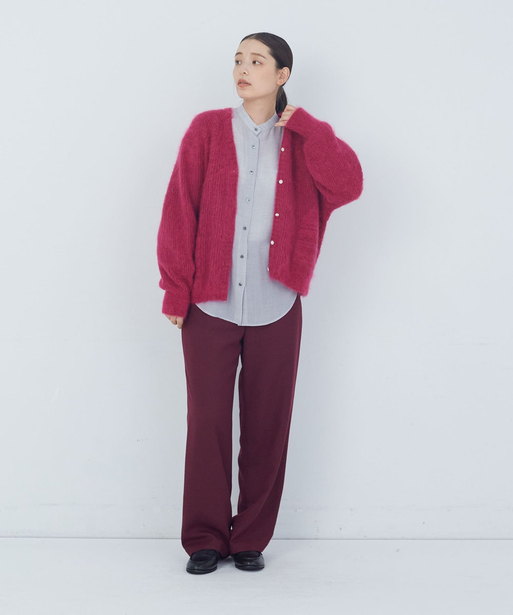 ADIEU TRISTESSE TWビエラパンツ ボルドー