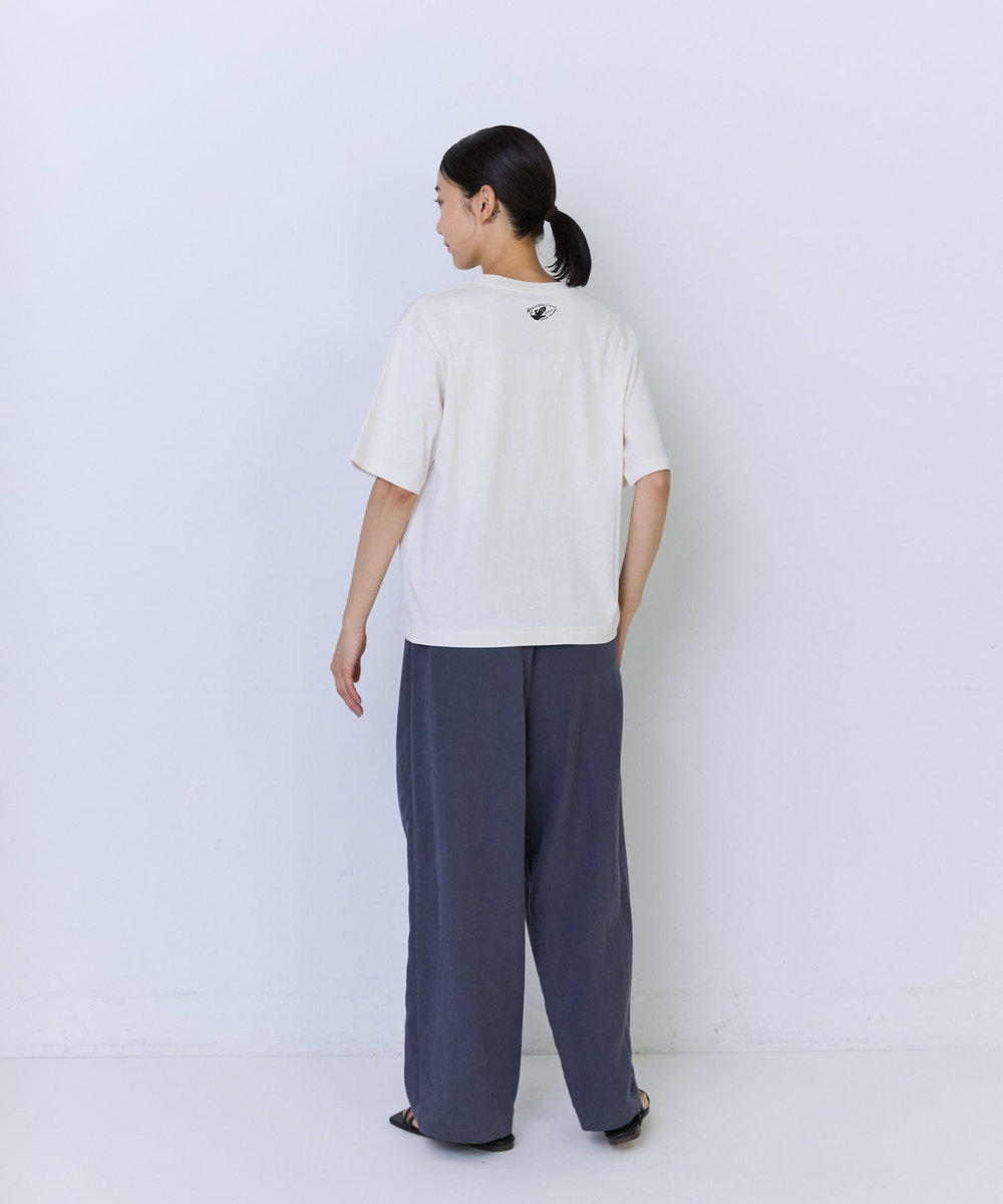 ADIEU TRISTESSE 杉本さなえさん コラボTシャツ アイボリー