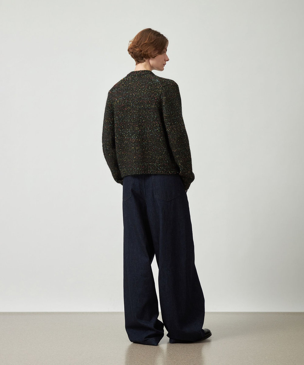 DÉPAREILLÉ DENIM WIDE PANTS / デニムワイドパンツ ブルー