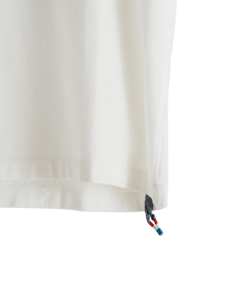 MEN'S BIGI 【DENHAM/デンハム】別注 バックプリントTEE ホワイト
