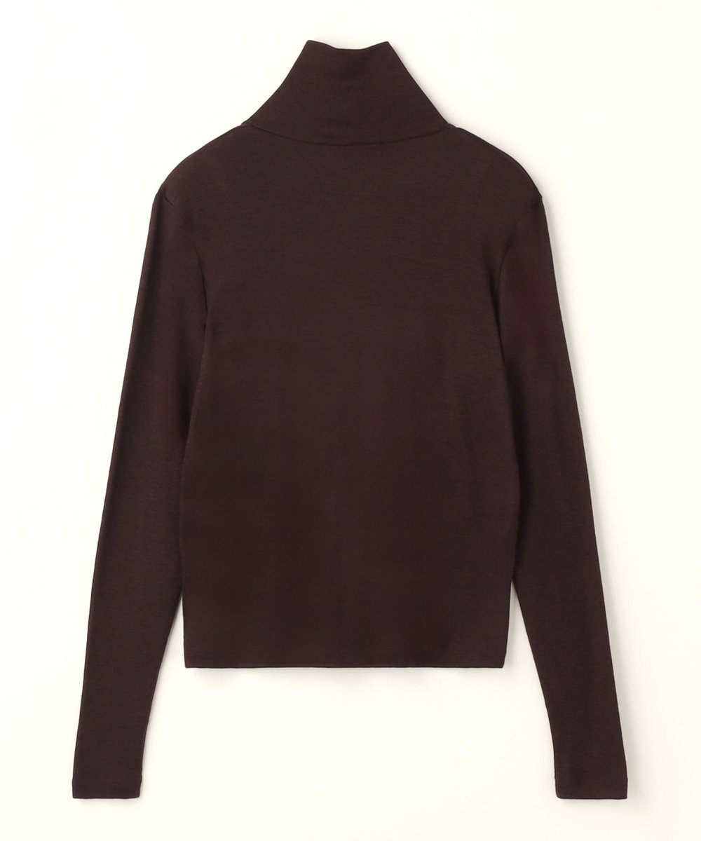 DÉPAREILLÉ WOOL JERSEY TURTLE / ウールジャージータートル ボルドー