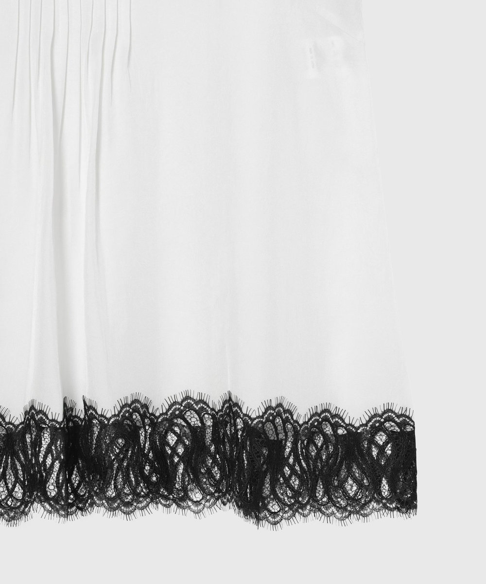 DÉPAREILLÉ LACE DOCKING BLOUSE / レースドッキングブラウス ホワイト