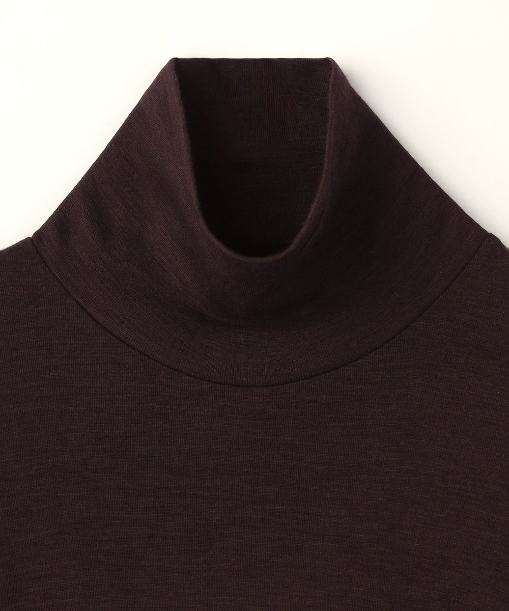 DÉPAREILLÉ WOOL JERSEY TURTLE / ウールジャージータートル ボルドー