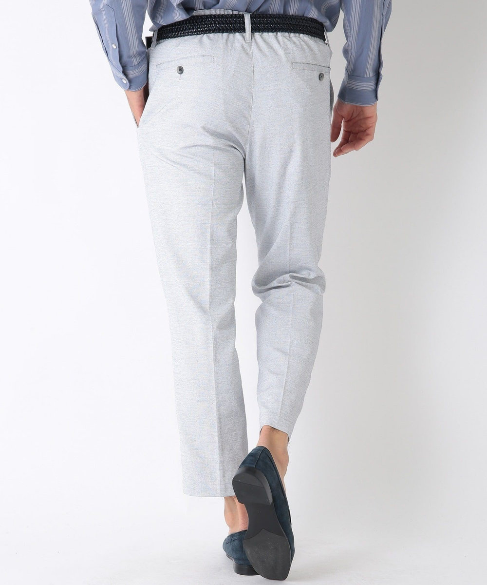 MEN'S BIGI 【BODYSHELL】コットン×リネン アンクル丈パンツ ブルー