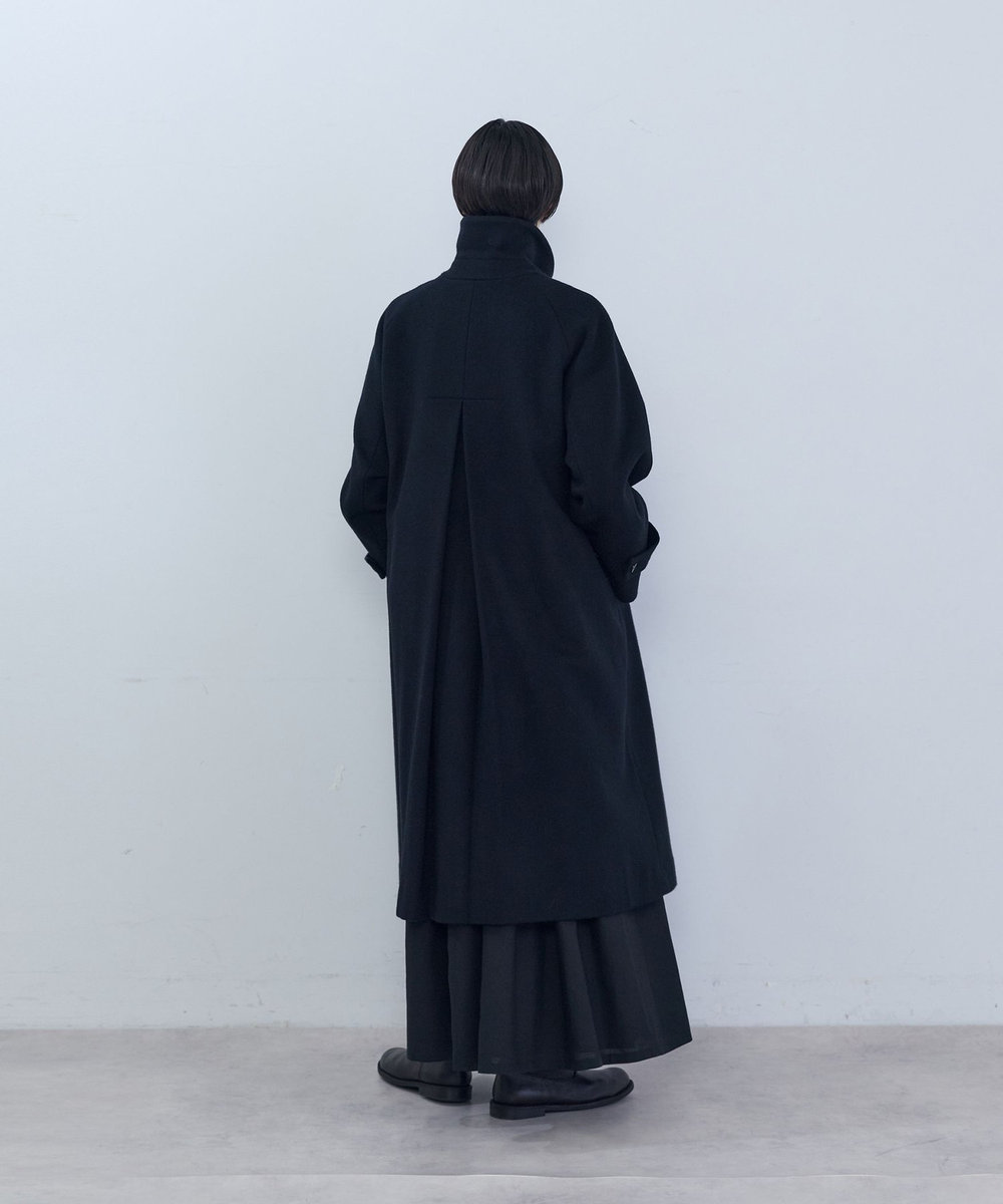 ADIEU TRISTESSE ウールロングコート ブラック