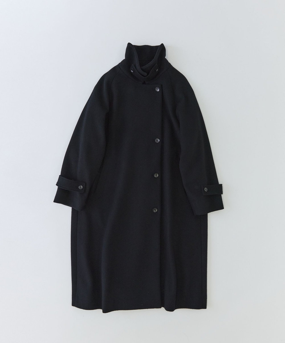 ADIEU TRISTESSE ウールロングコート ブラック