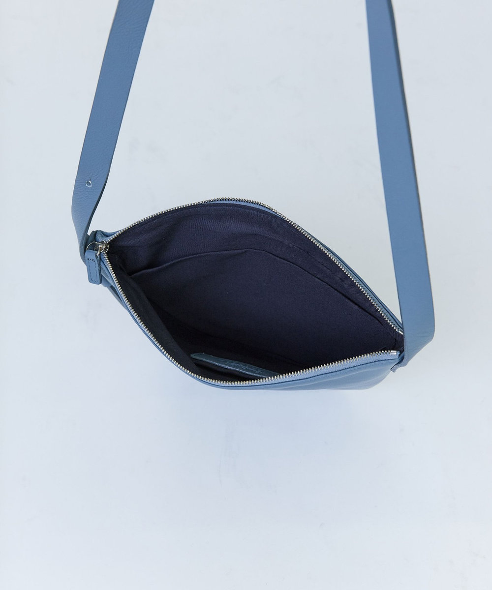 LOISIR 【Bucket Baggage】【別注カラー】＜Orange Piece Shoulder ＞ショルダーバッグLarge ブルー