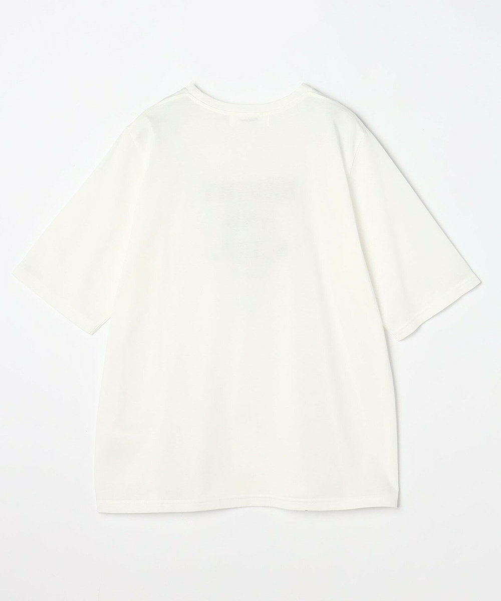 feerique Lサイズ（大きいサイズ） 【大きいサイズ】コットン天竺Tシャツ オフホワイト