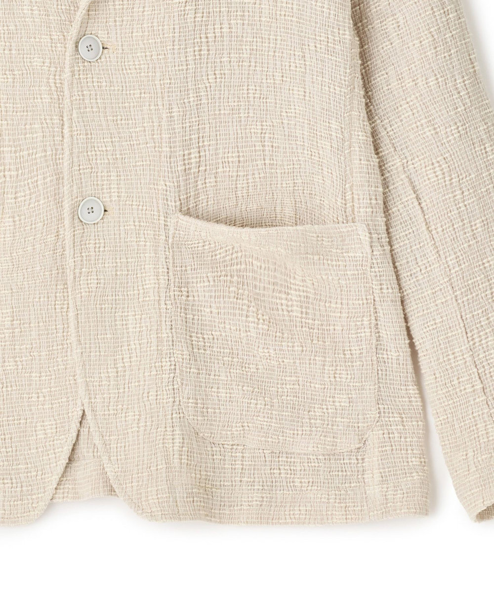MEN'S BIGI スラブカールマイヤー 2Bジャケット ベージュ