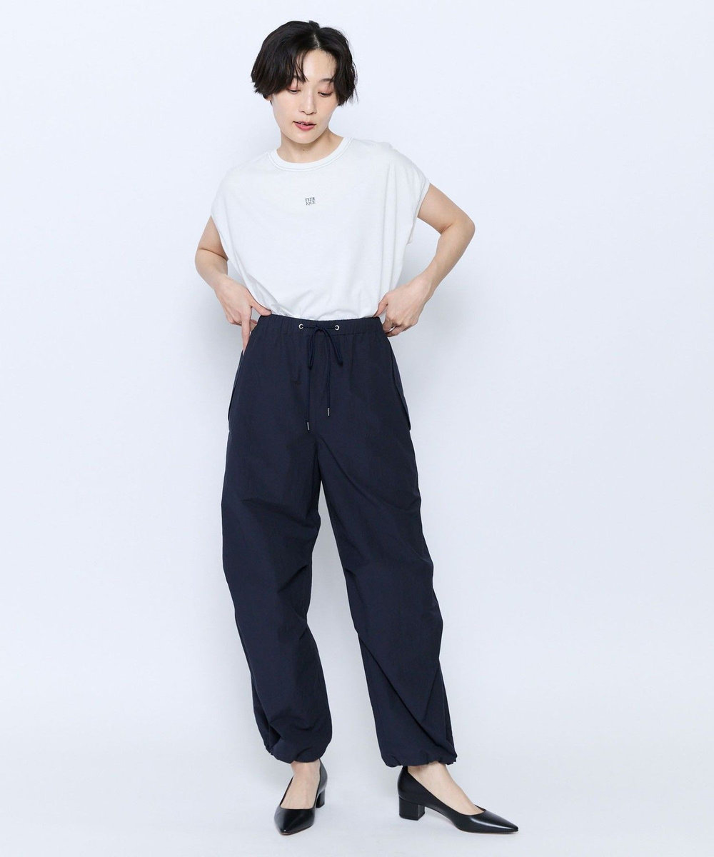feerique feerique 37.5天竺ロゴプルオーバー ホワイト
