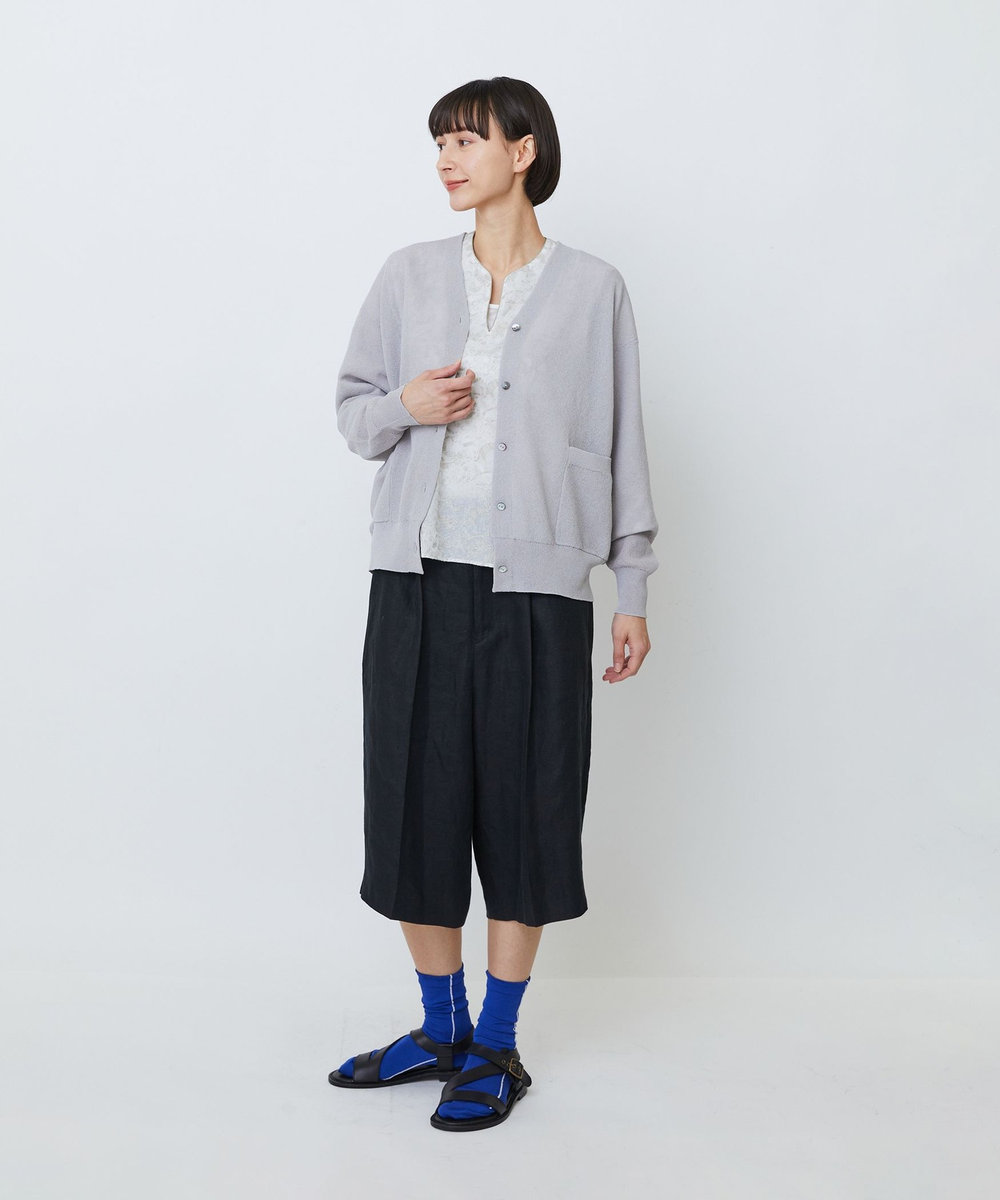 LOISIR 【アーティストコラボ】LOISIR×TORANEKOBONBON エンブロイダリーブラウス ベージュ系その他