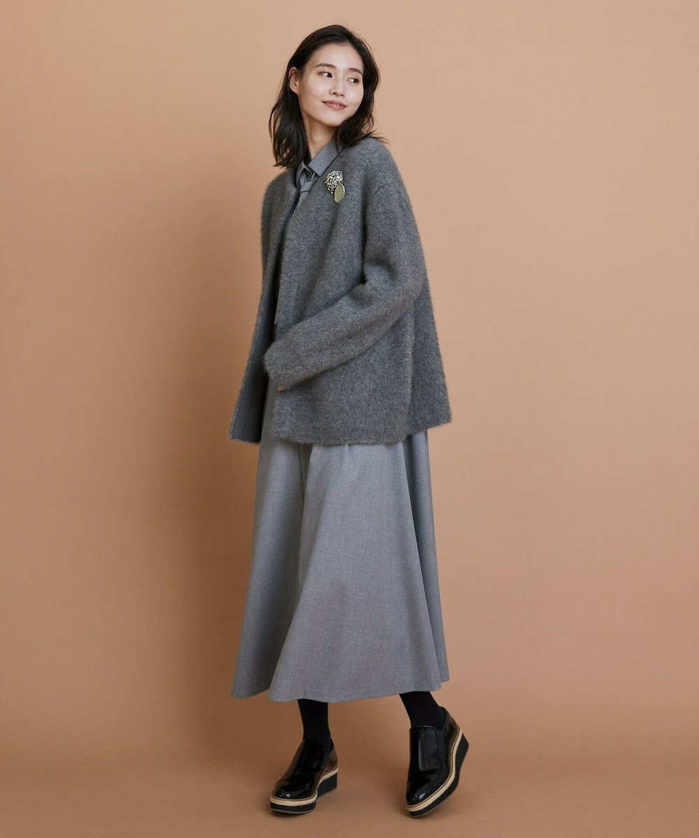 L'EQUIPE エポカラーブローチ ベージュ