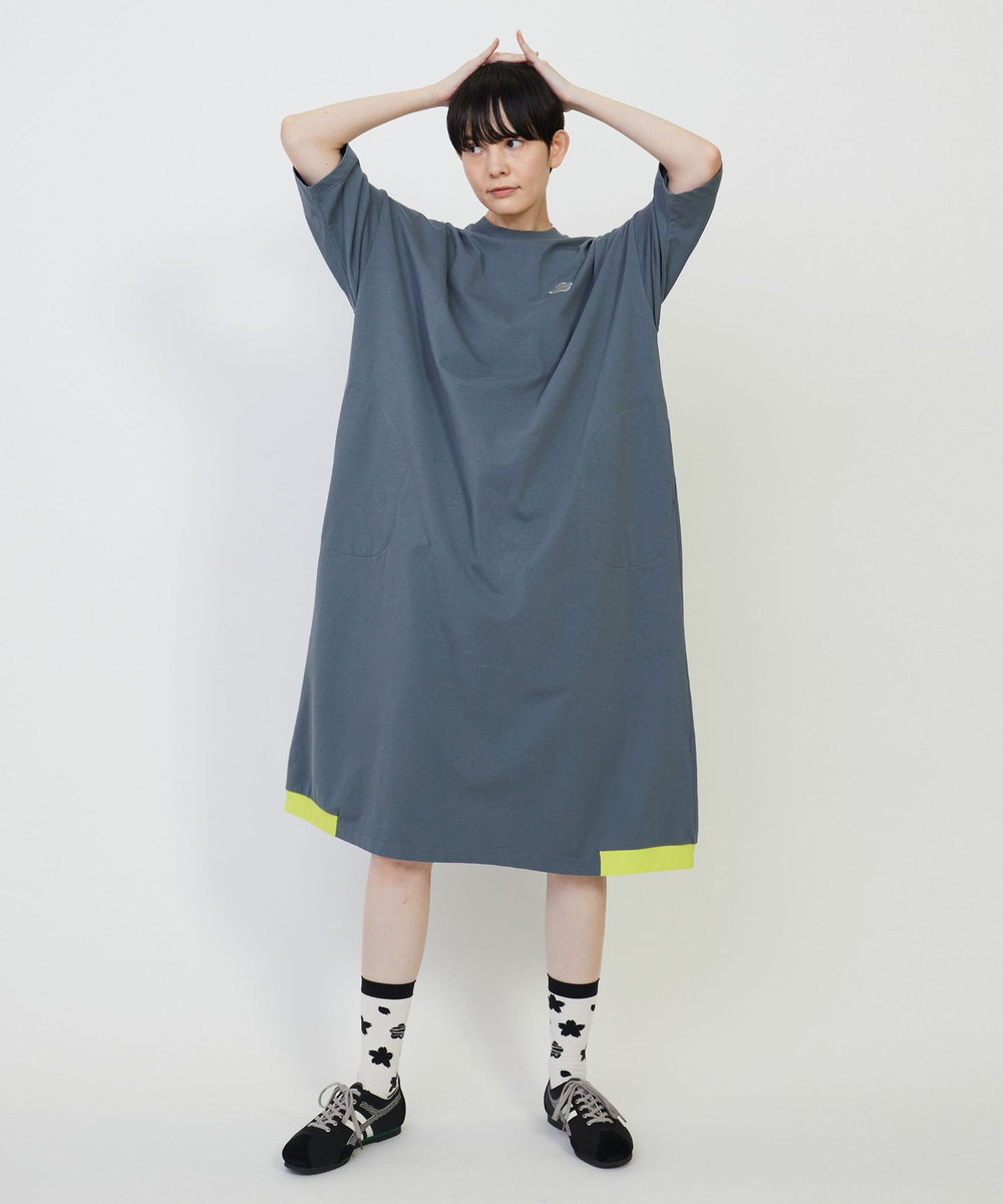 FRAPBOIS カットワンピQ/S ワンピース グレー