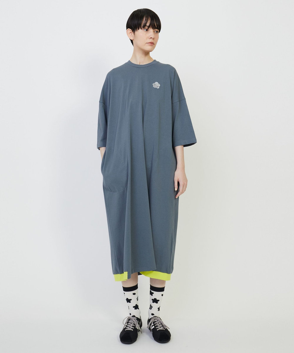 FRAPBOIS カットワンピQ/S ワンピース グレー