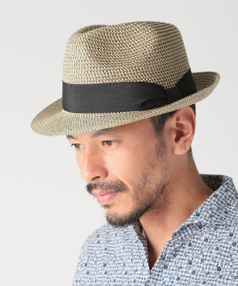 MEN'S BIGI PAPER FOLDING HAT ベージュ系その他