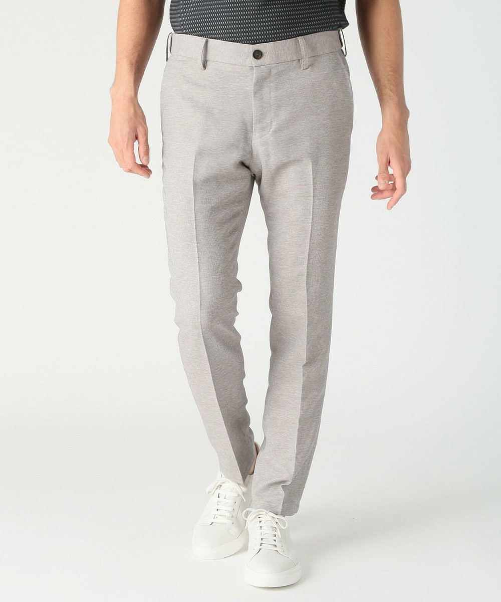 MEN'S BIGI 【ACTIVE TAILOR/アクティブテイラー】カラミメッシュストレッチパンツ<ストレッチ><通気性> ベージュ