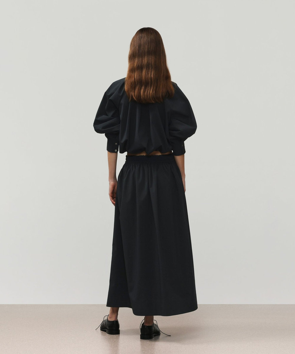 DÉPAREILLÉ TYPEWRITER BLOUSE JACKET / タイプライターブラウスジャケット ネイビー