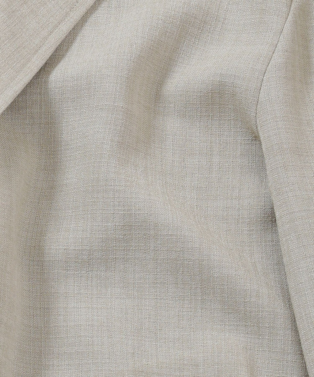MEN'S BIGI ポリエステルブッチャーストレッチテーラードジャケット＜セットアップ対応＞ ベージュ