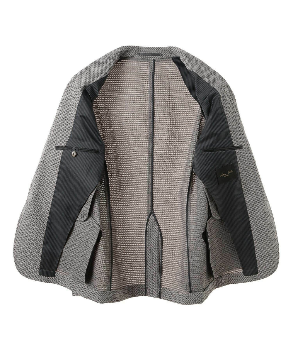 MEN'S BIGI 3Dサッカープリントストレッチジャケット＜EASY CARE＞ グレー